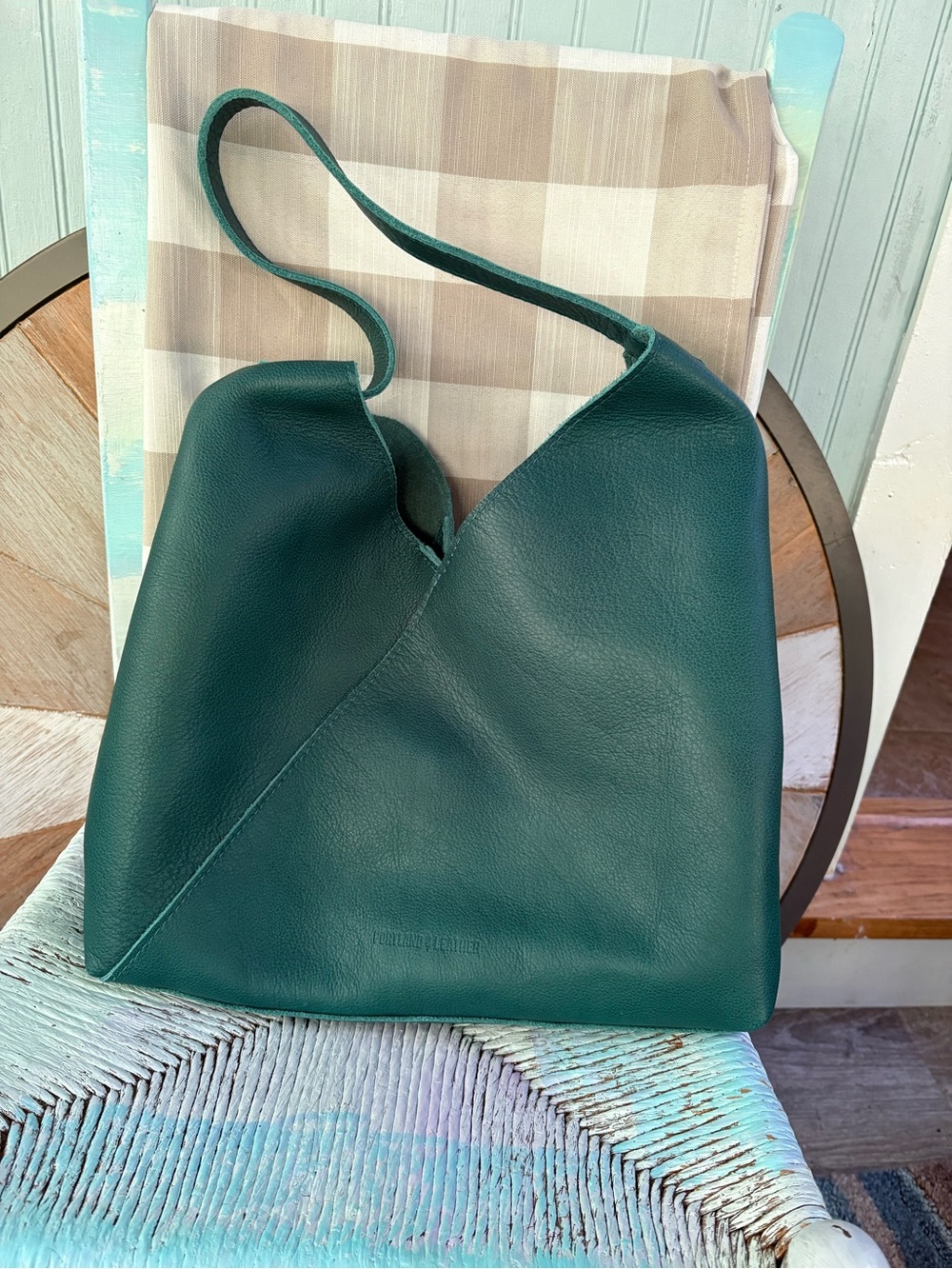 Portland Leather Seaglass Naomi, OS Oversized - Picture 2 of 7